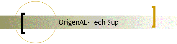 OrigenAE-Tech Sup